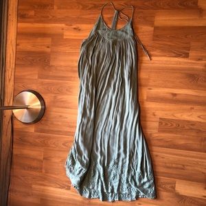 Free People - Sea-foam Green Maxi Dress